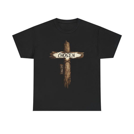 Chosen Cross T‑Shirt — Christian Faith Graphic Tee