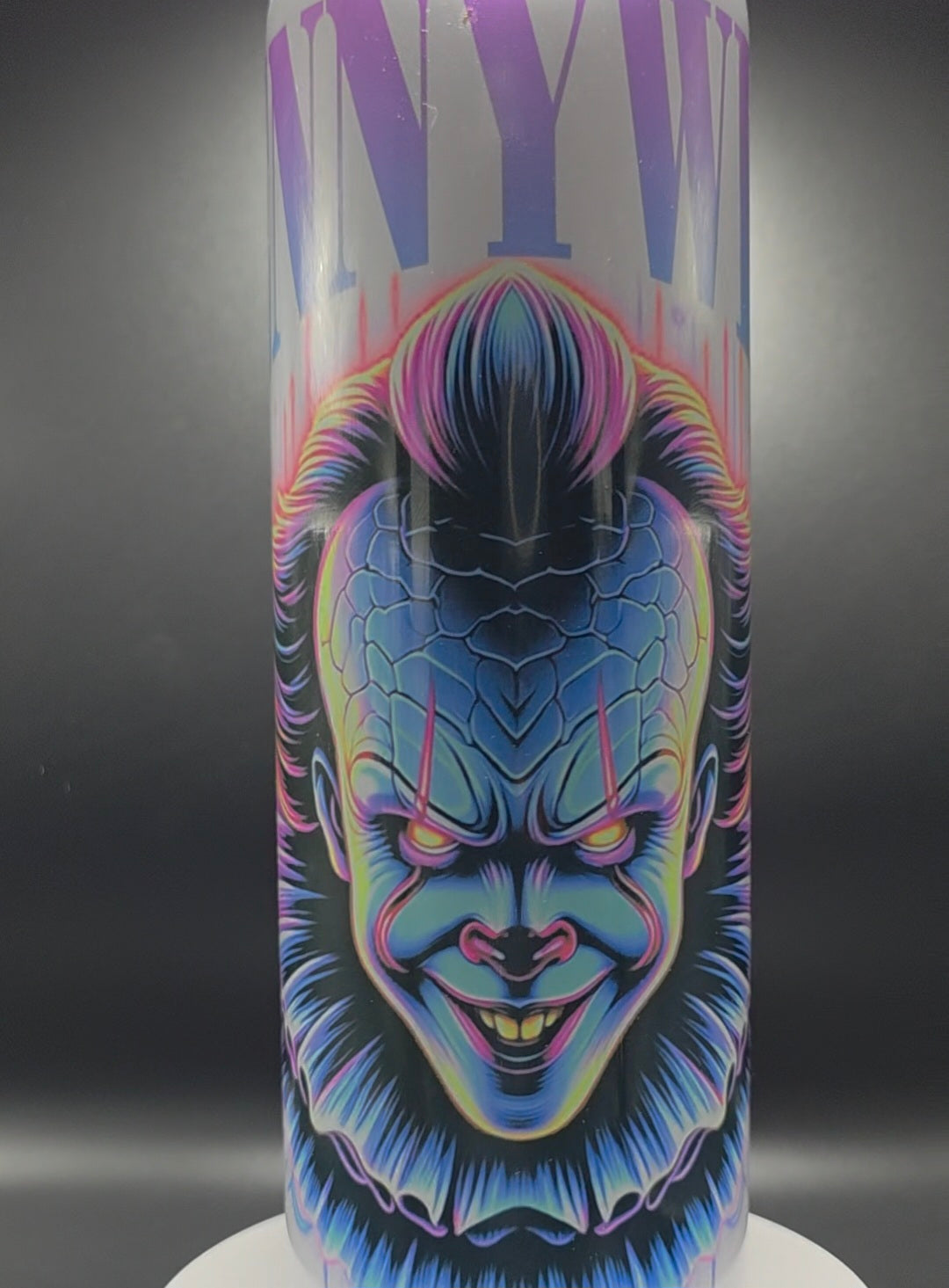 Penny Wise, Jason, Freddy, Chucky or Michael Custom Name 20oz Tumbler