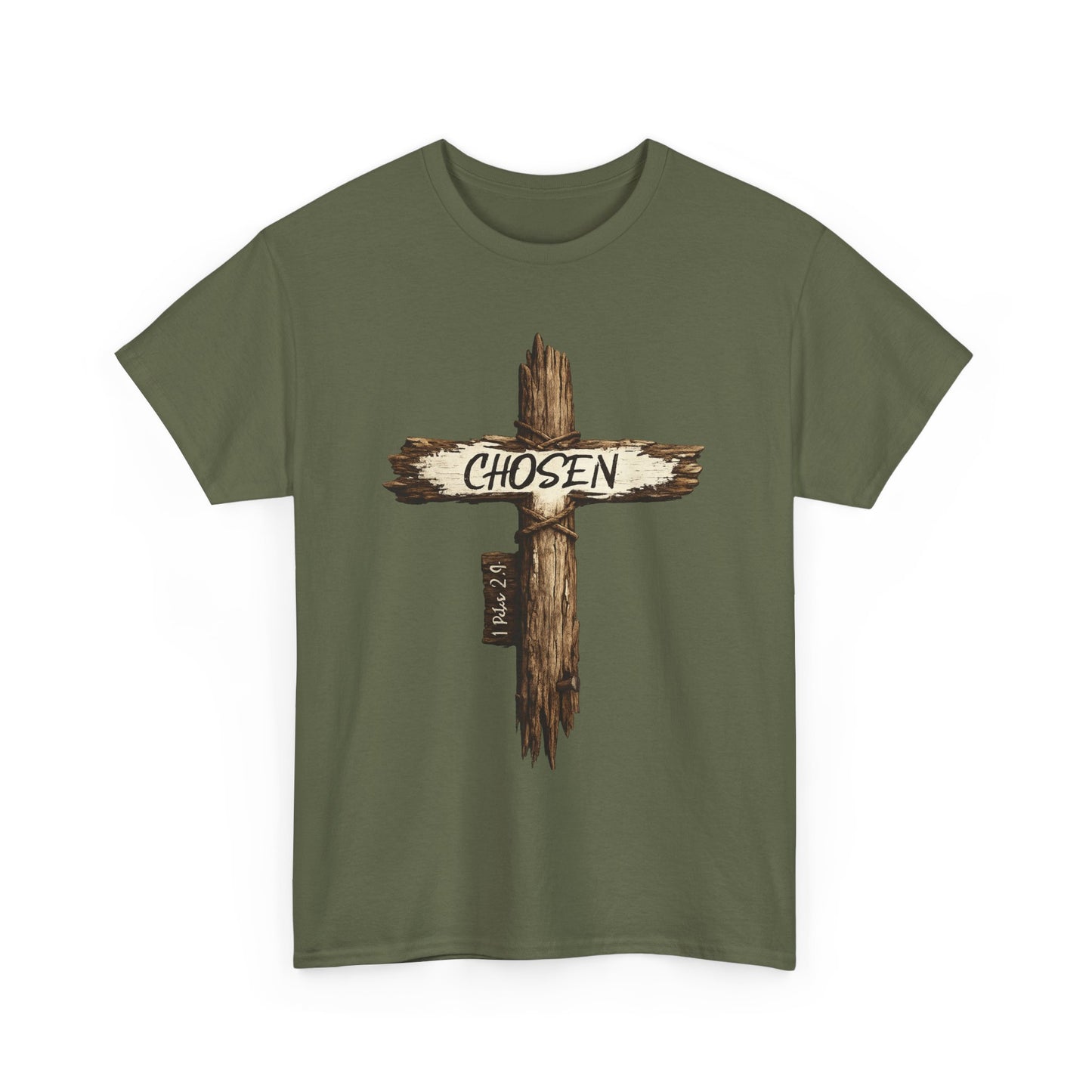 Chosen Cross T‑Shirt — Christian Faith Graphic Tee