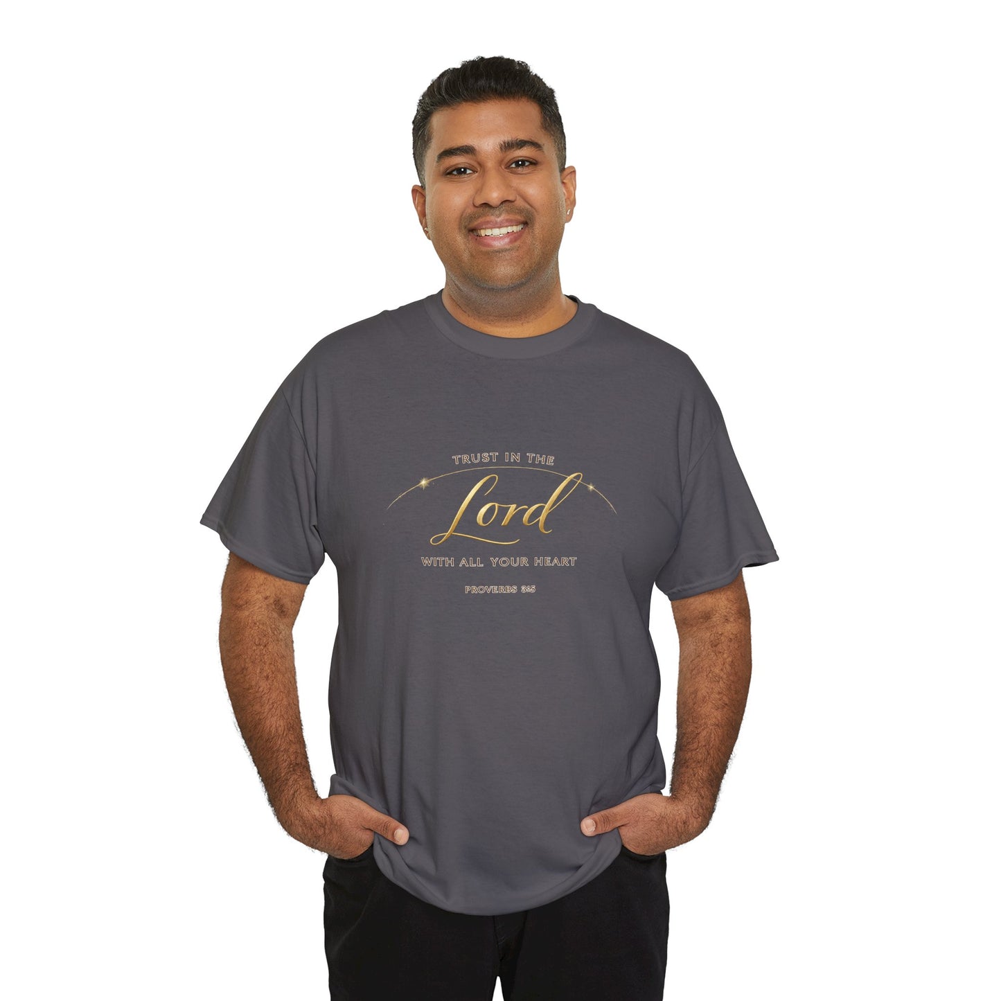 Faith Tee — "Trust in the Lord with All Your Heart" Christian Inspirational T‑Shirt