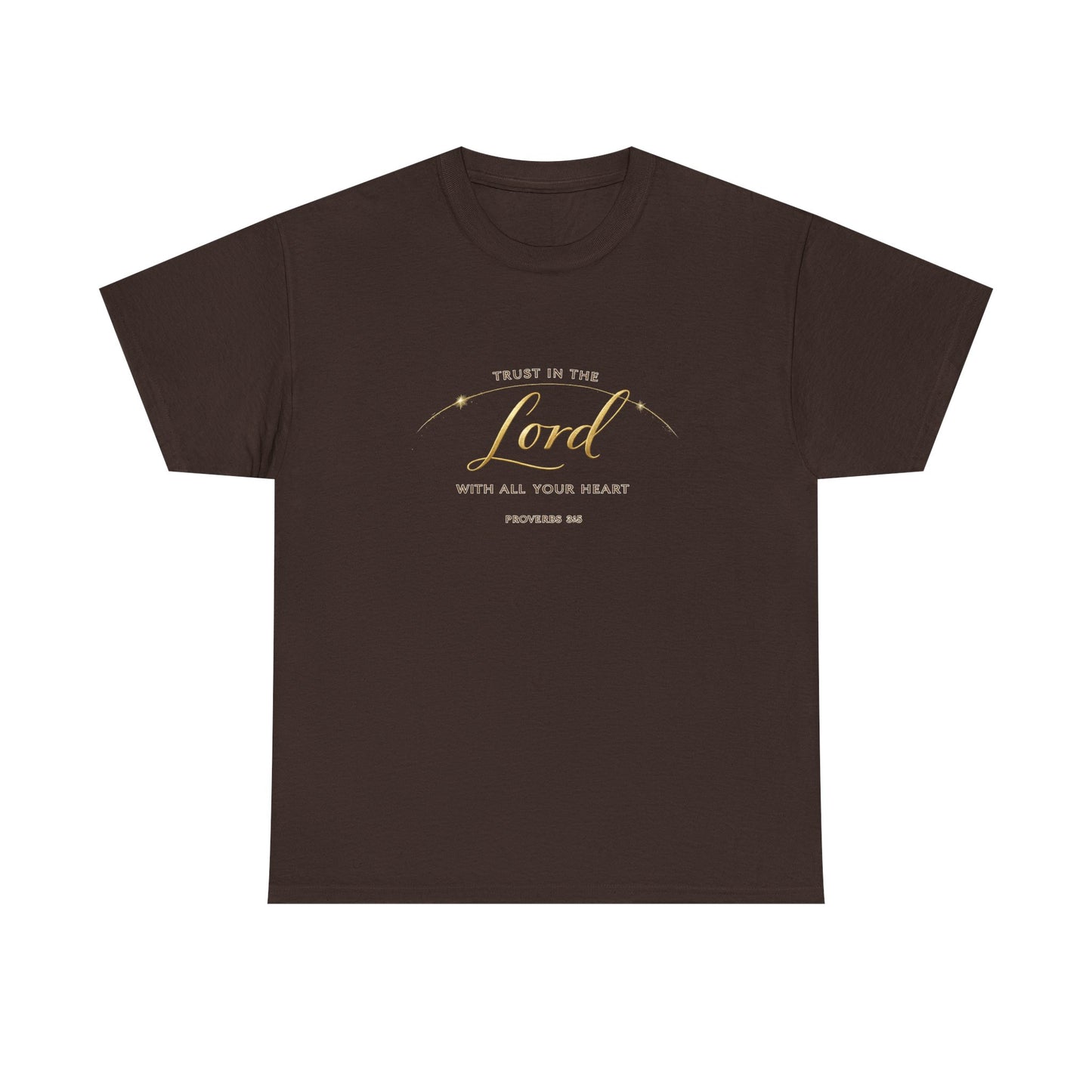 Faith Tee — "Trust in the Lord with All Your Heart" Christian Inspirational T‑Shirt