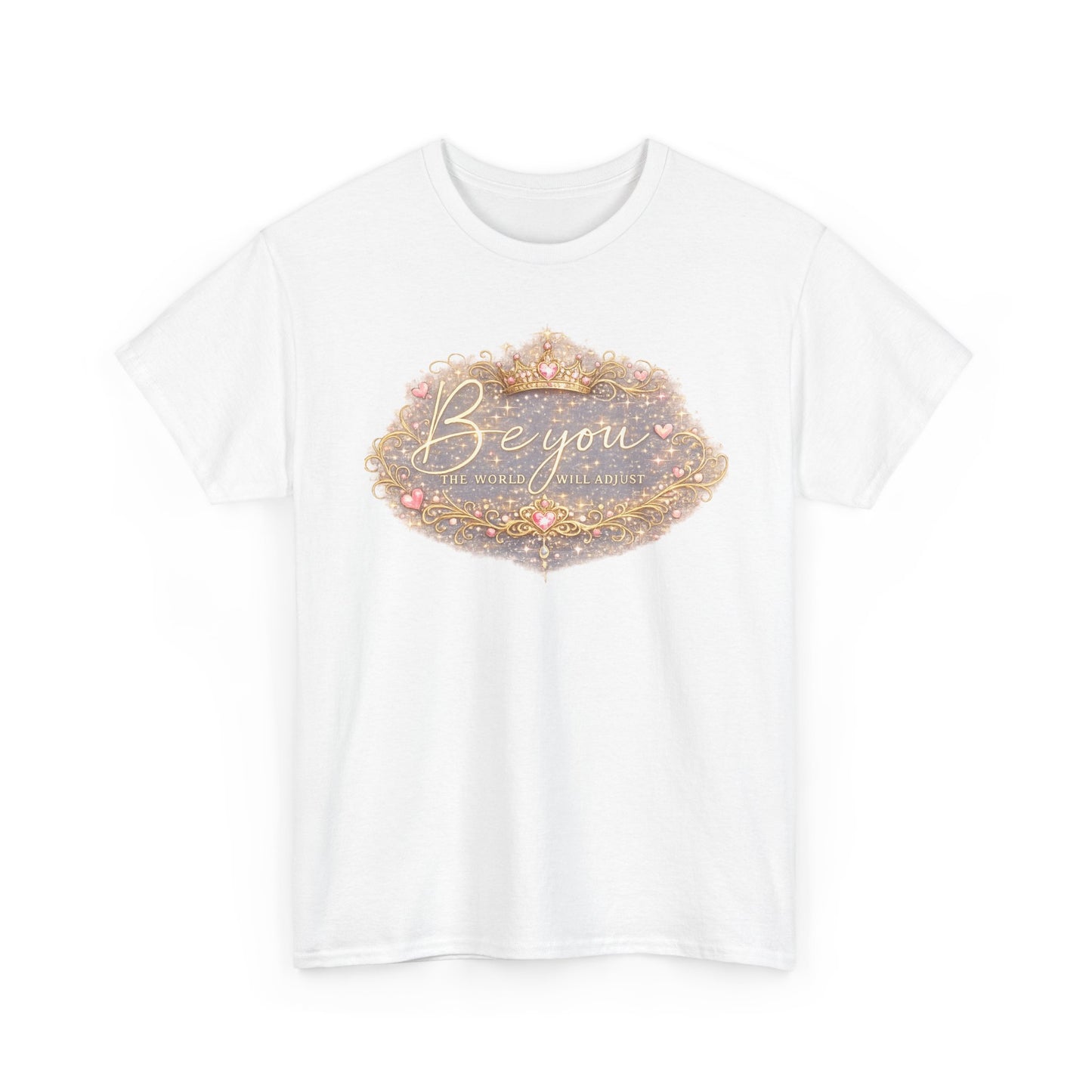 Be You Graphic T‑Shirt — Inspirational Sparkle Tee