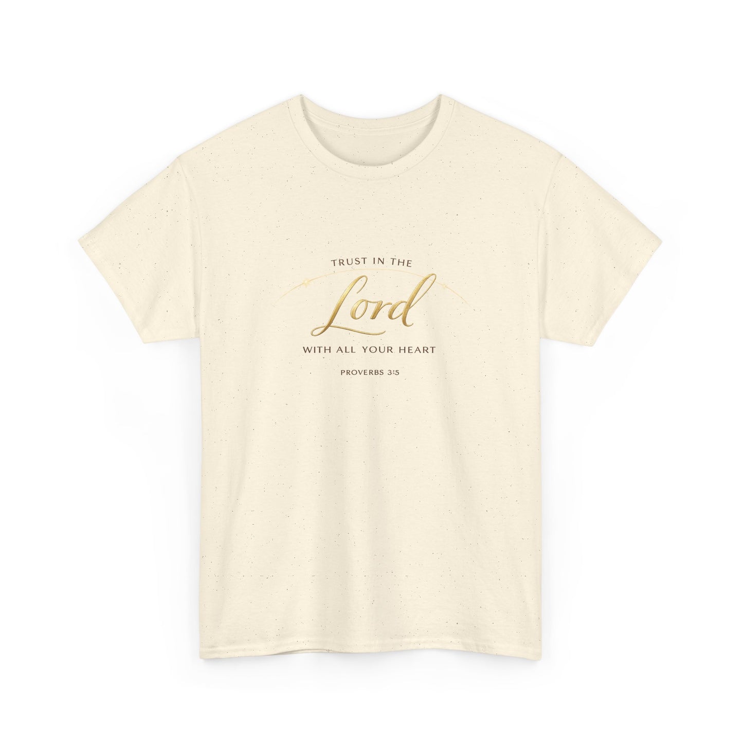 Faith Tee — "Trust in the Lord with All Your Heart" Christian Inspirational T‑Shirt