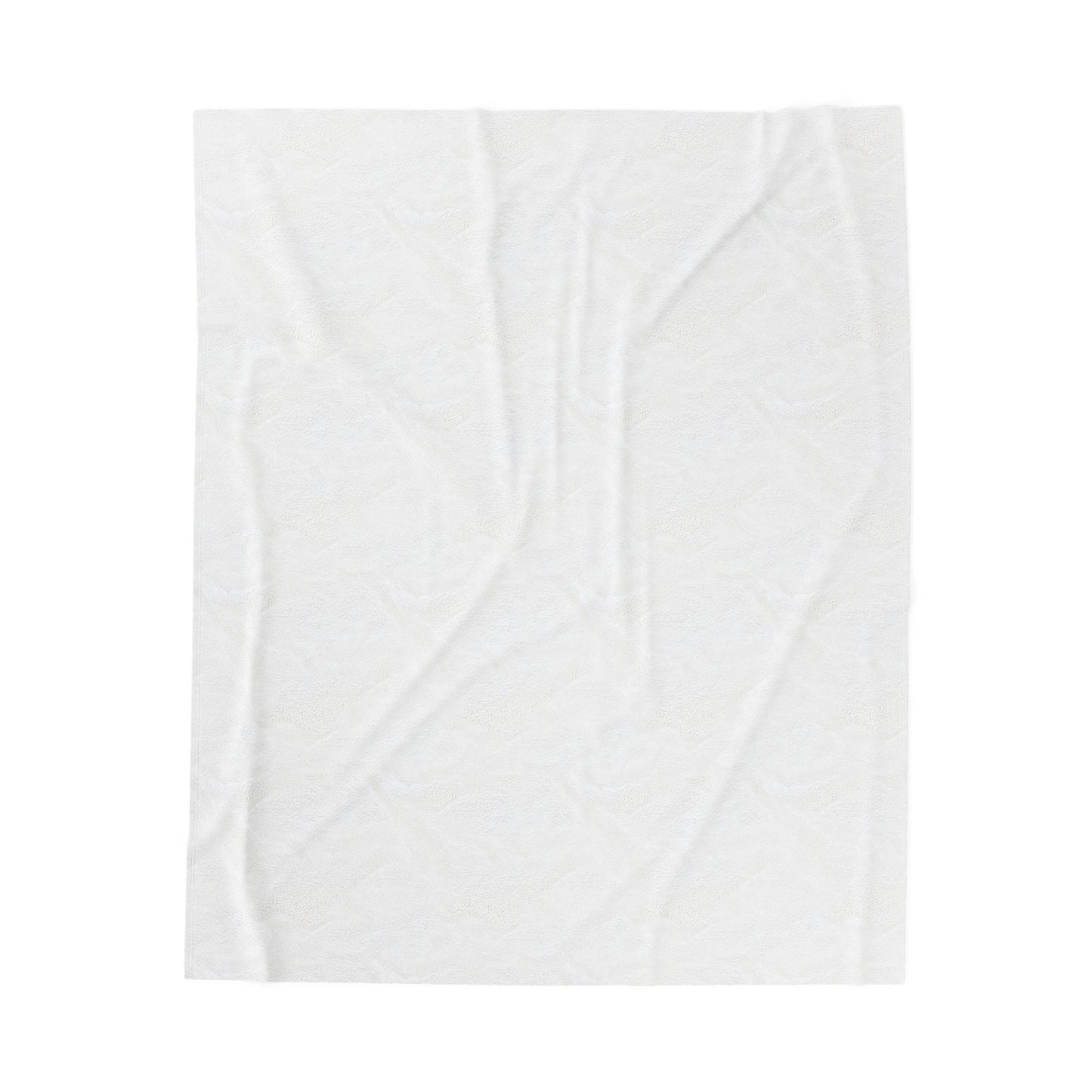 Faith Over Fear Velveteen Plush Blanket — Religious Cross Floral Throw