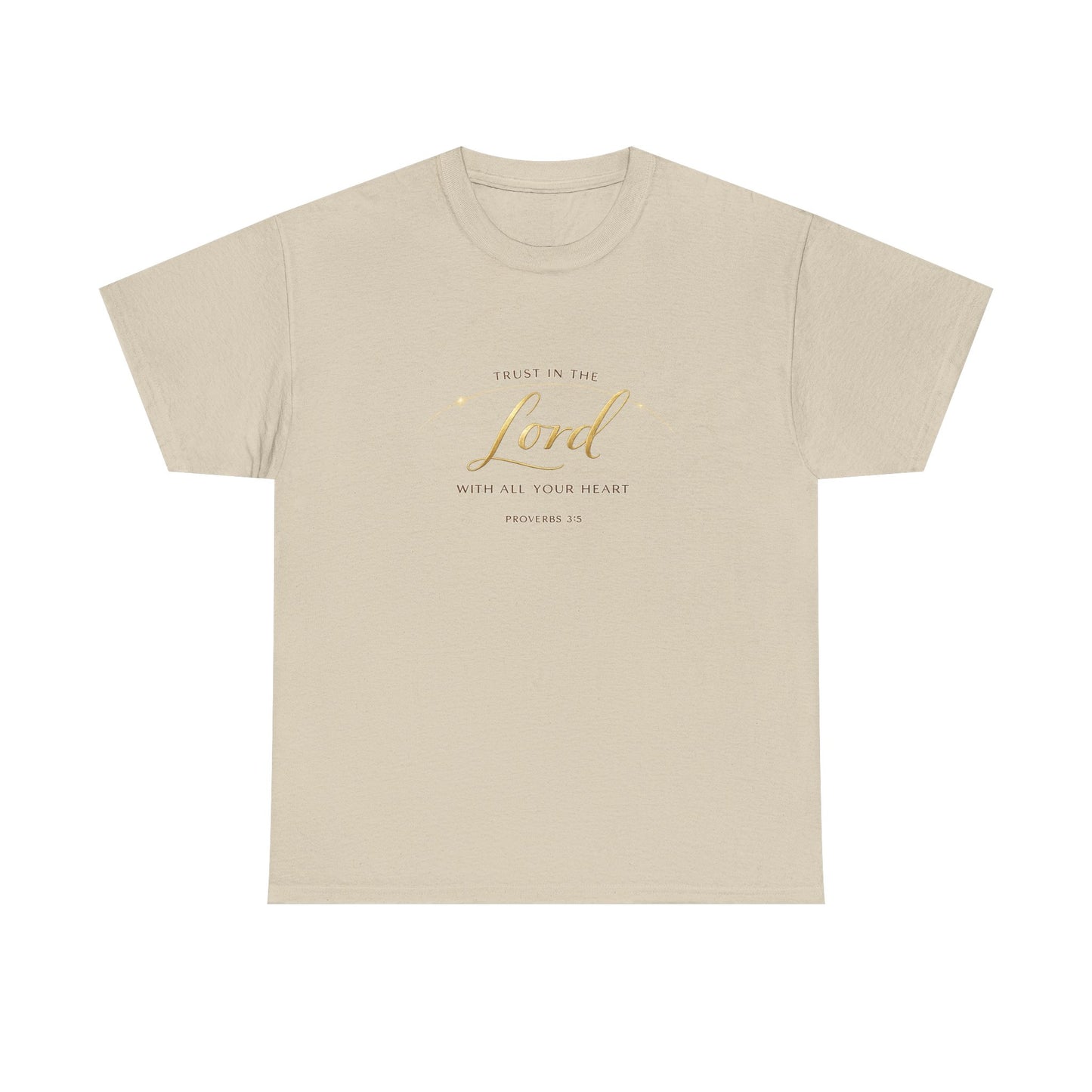 Faith Tee — "Trust in the Lord with All Your Heart" Christian Inspirational T‑Shirt