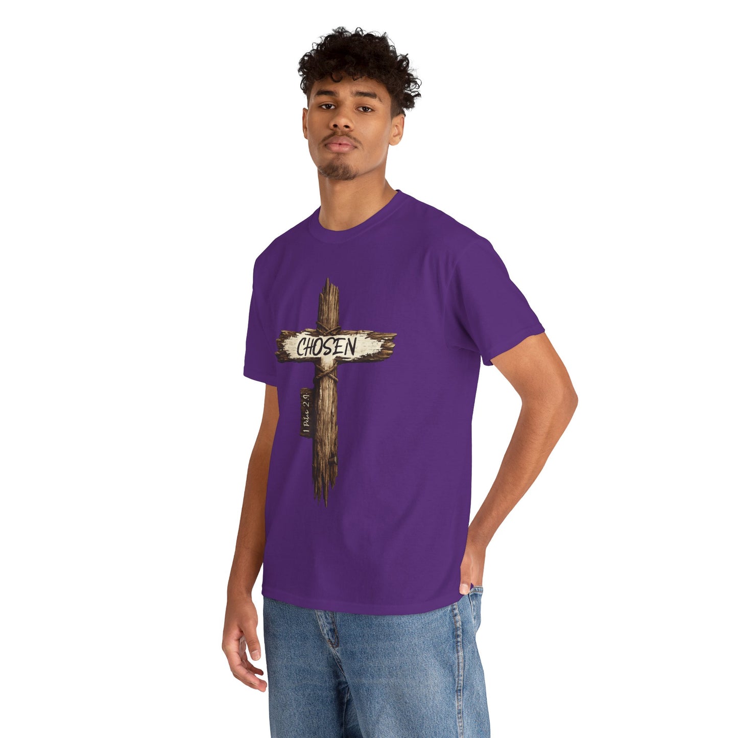Chosen Cross T‑Shirt — Christian Faith Graphic Tee