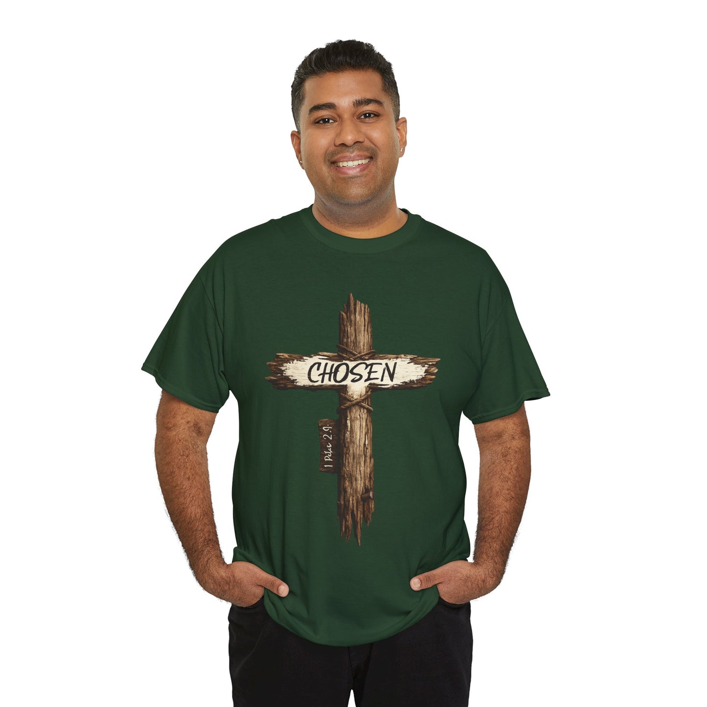 Chosen Cross T‑Shirt — Christian Faith Graphic Tee