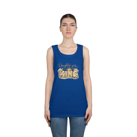 Daughter of the King Floral Tank Top