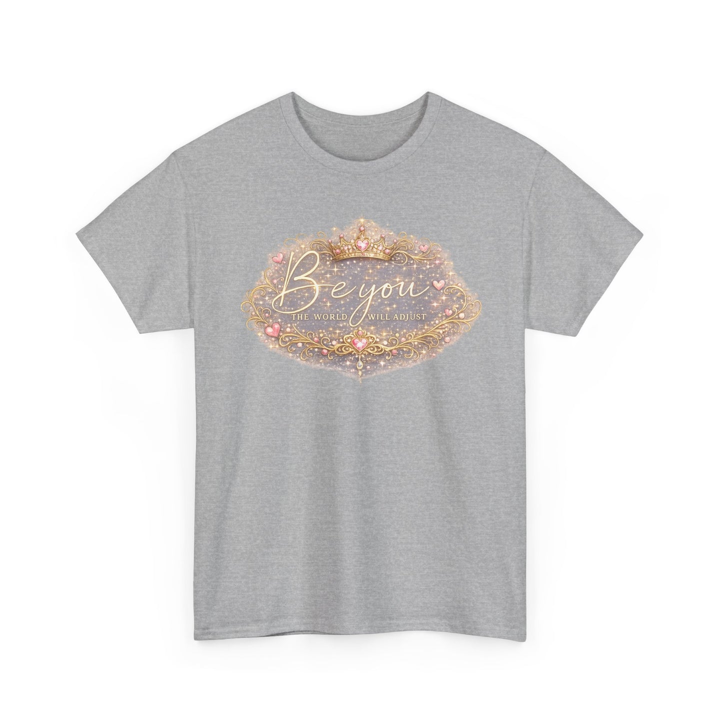 Be You Graphic T‑Shirt — Inspirational Sparkle Tee