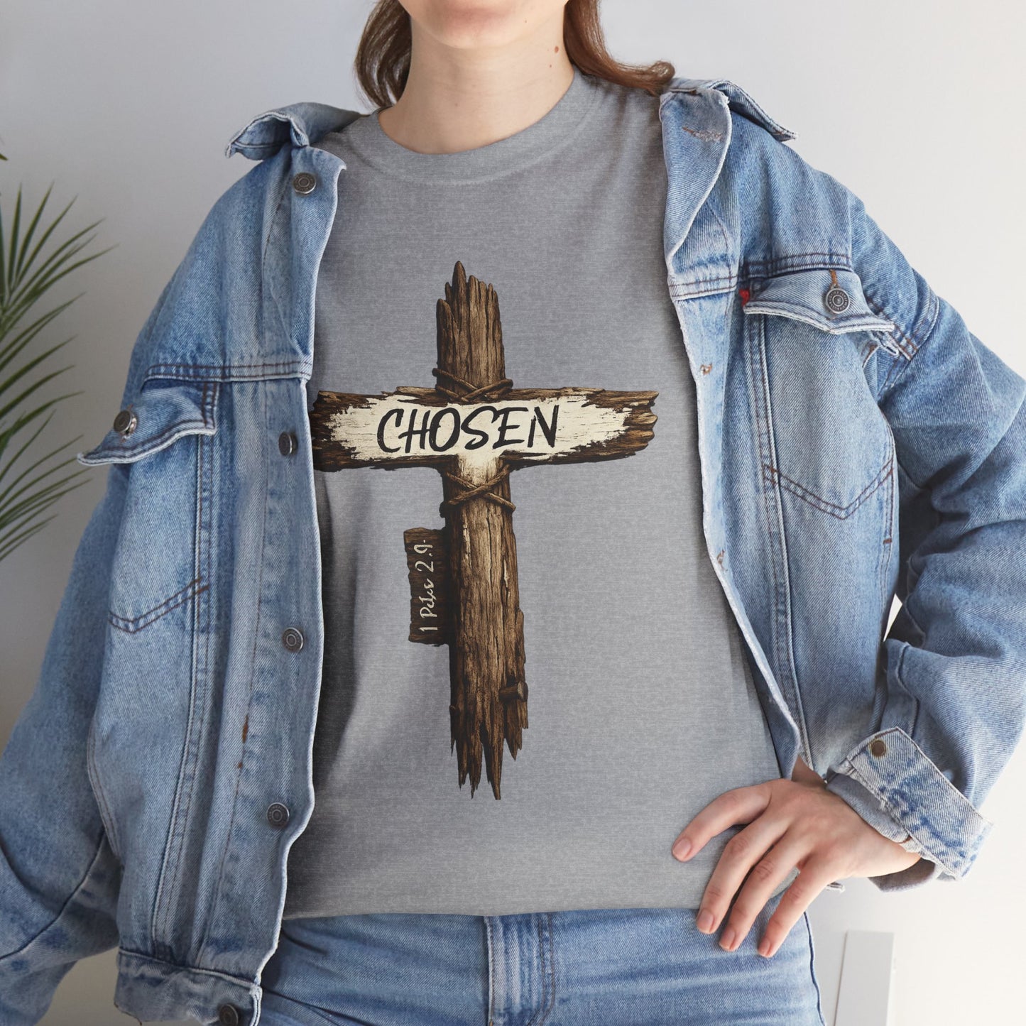 Chosen Cross T‑Shirt — Christian Faith Graphic Tee