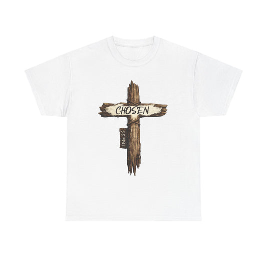 Chosen Cross T‑Shirt — Christian Faith Graphic Tee