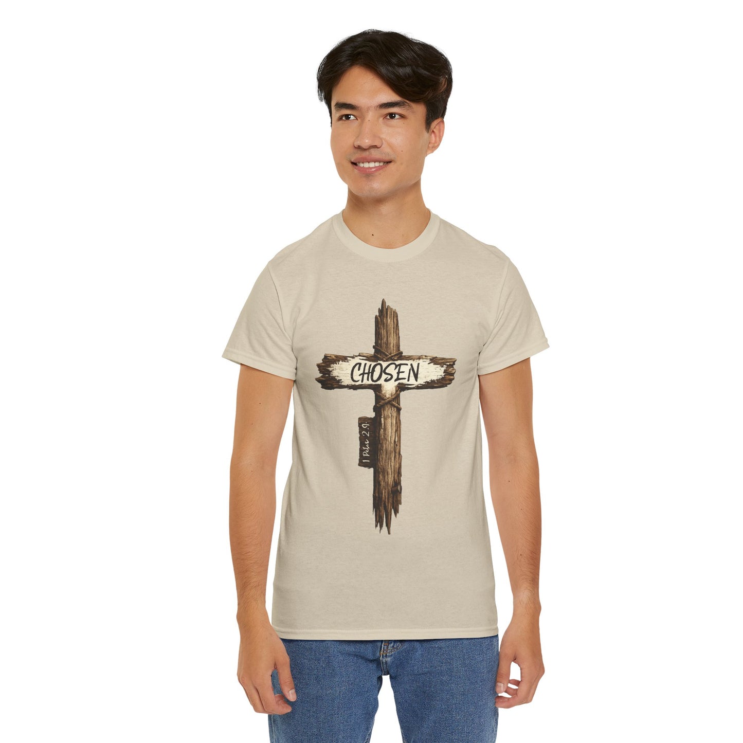 Chosen Cross T‑Shirt — Christian Faith Graphic Tee