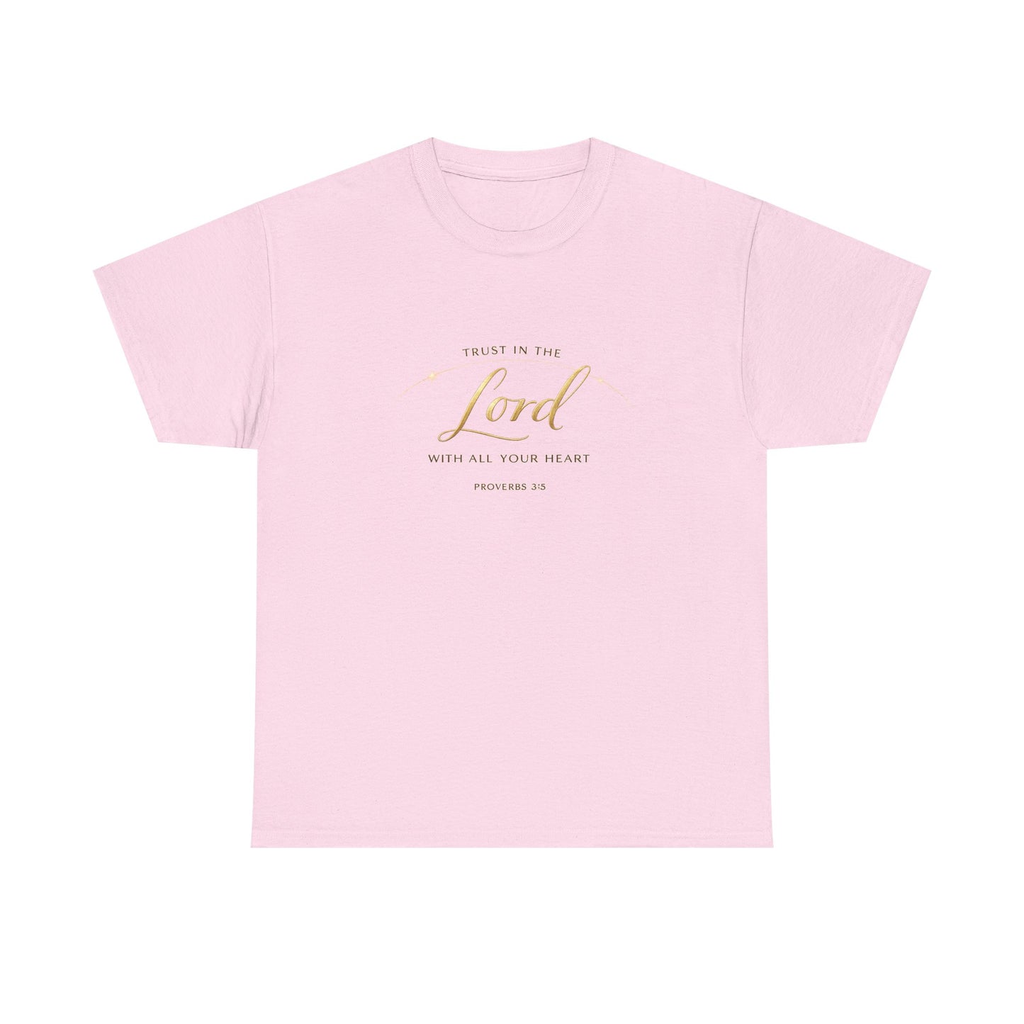 Faith Tee — "Trust in the Lord with All Your Heart" Christian Inspirational T‑Shirt