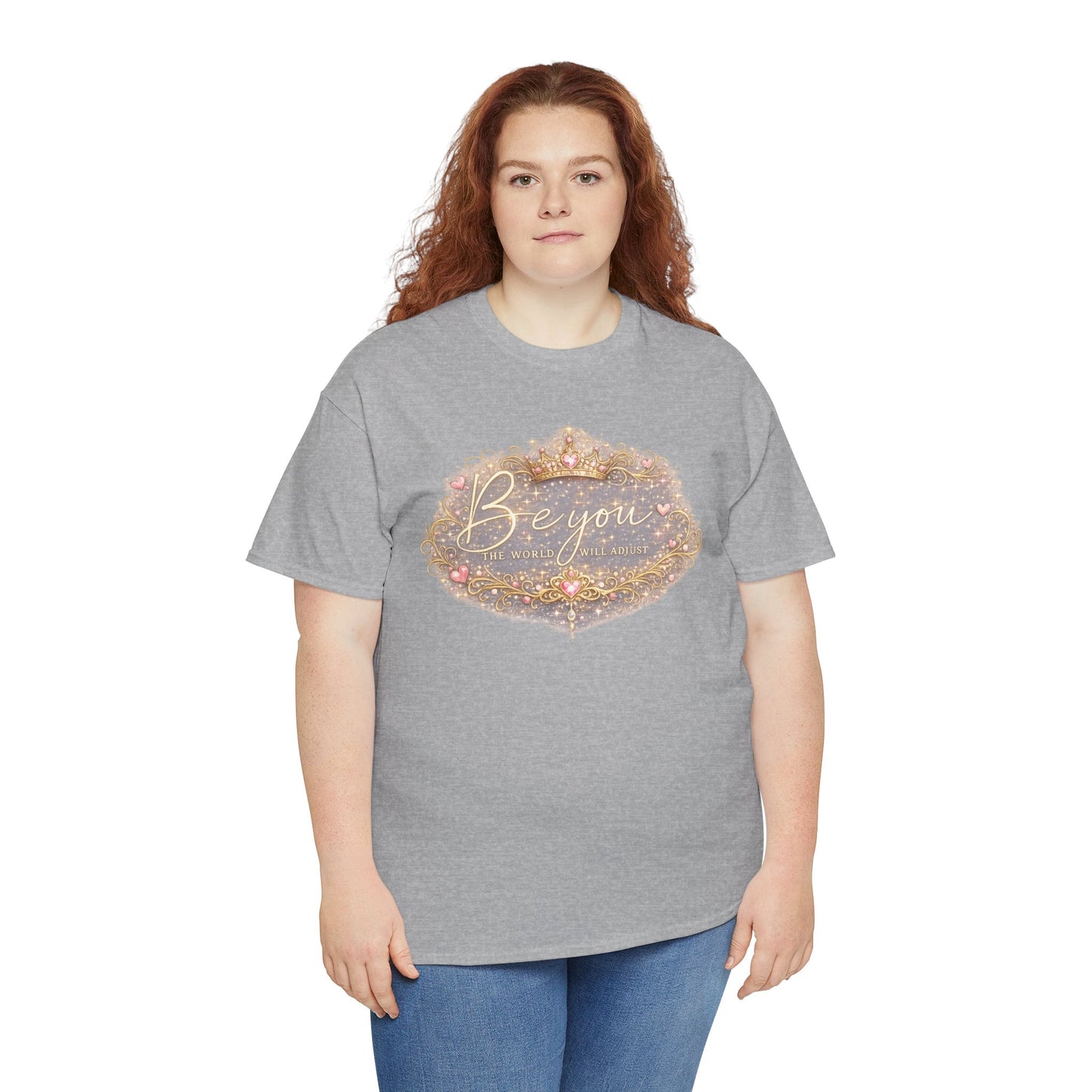 Be You Graphic T‑Shirt — Inspirational Sparkle Tee
