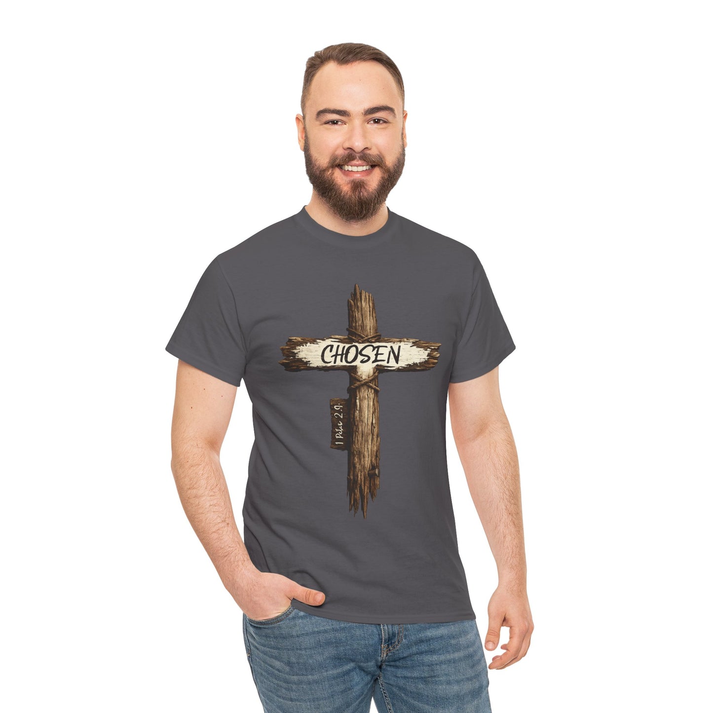 Chosen Cross T‑Shirt — Christian Faith Graphic Tee