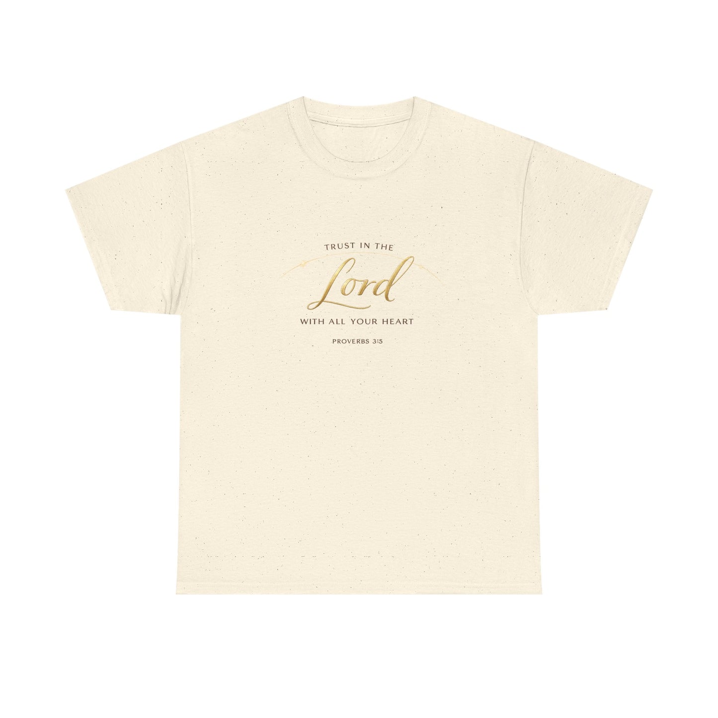 Faith Tee — "Trust in the Lord with All Your Heart" Christian Inspirational T‑Shirt