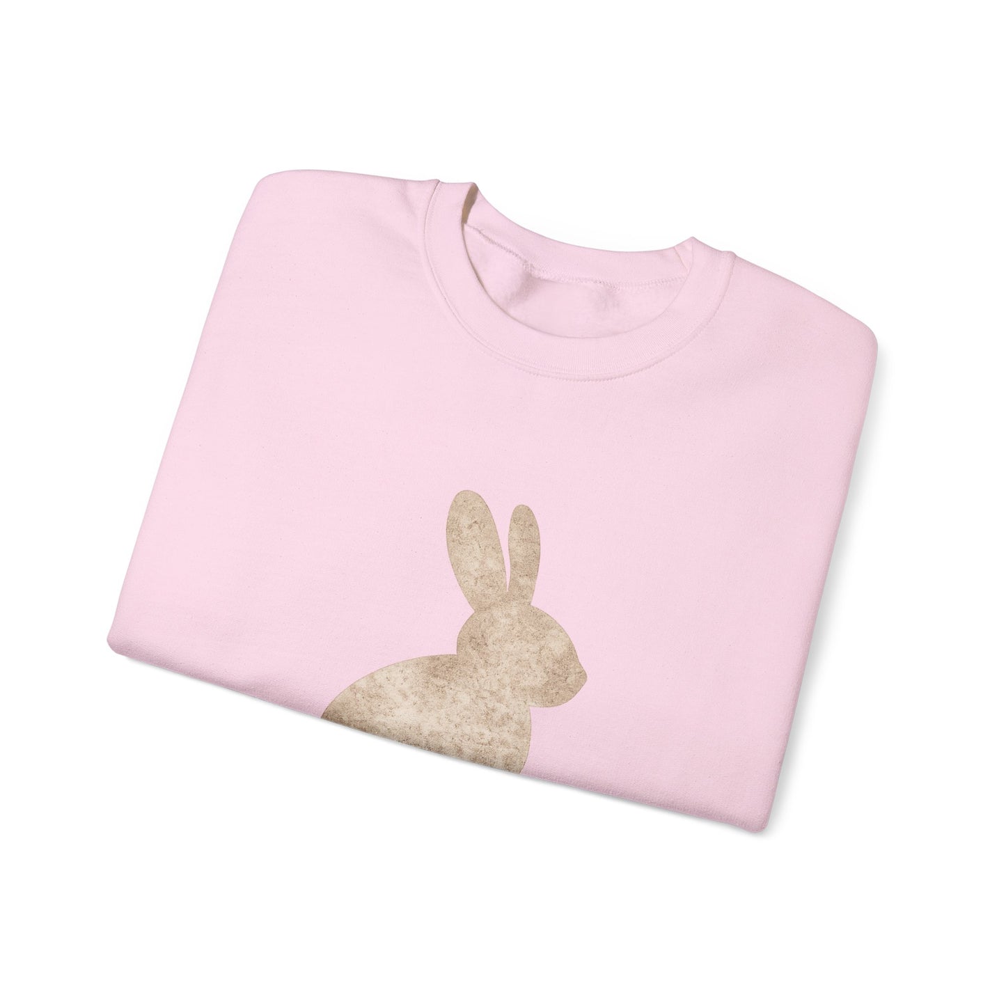 Soft But Strong bunny sweatshirt | vintage rabbit illustration, neutral cozy pullover