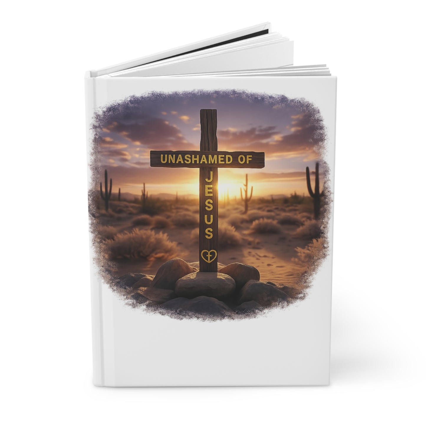 Unashamed of Jesus Hardcover Journal — Christian Prayer & Faith Notebook