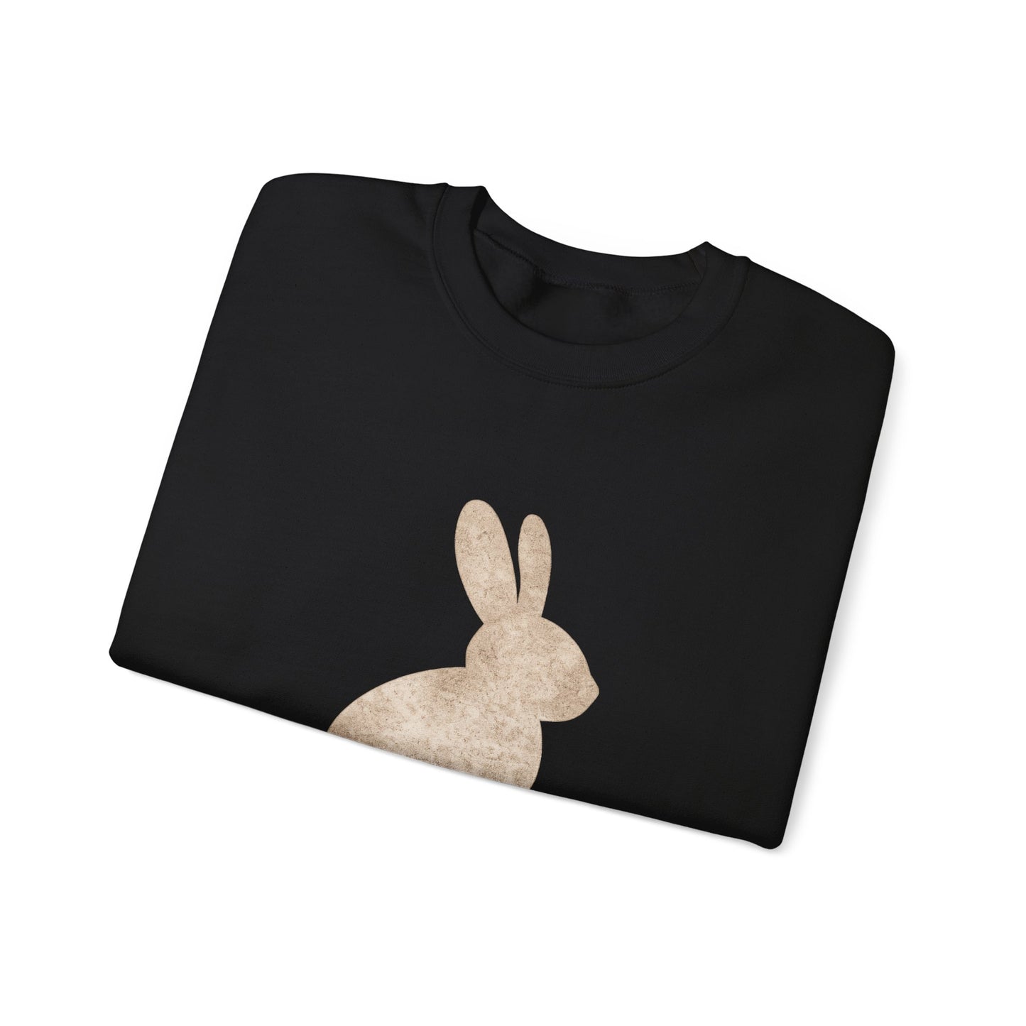Soft But Strong bunny sweatshirt | vintage rabbit illustration, neutral cozy pullover
