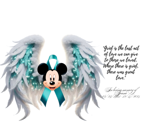 'Jeanie' Memorial Tumbler