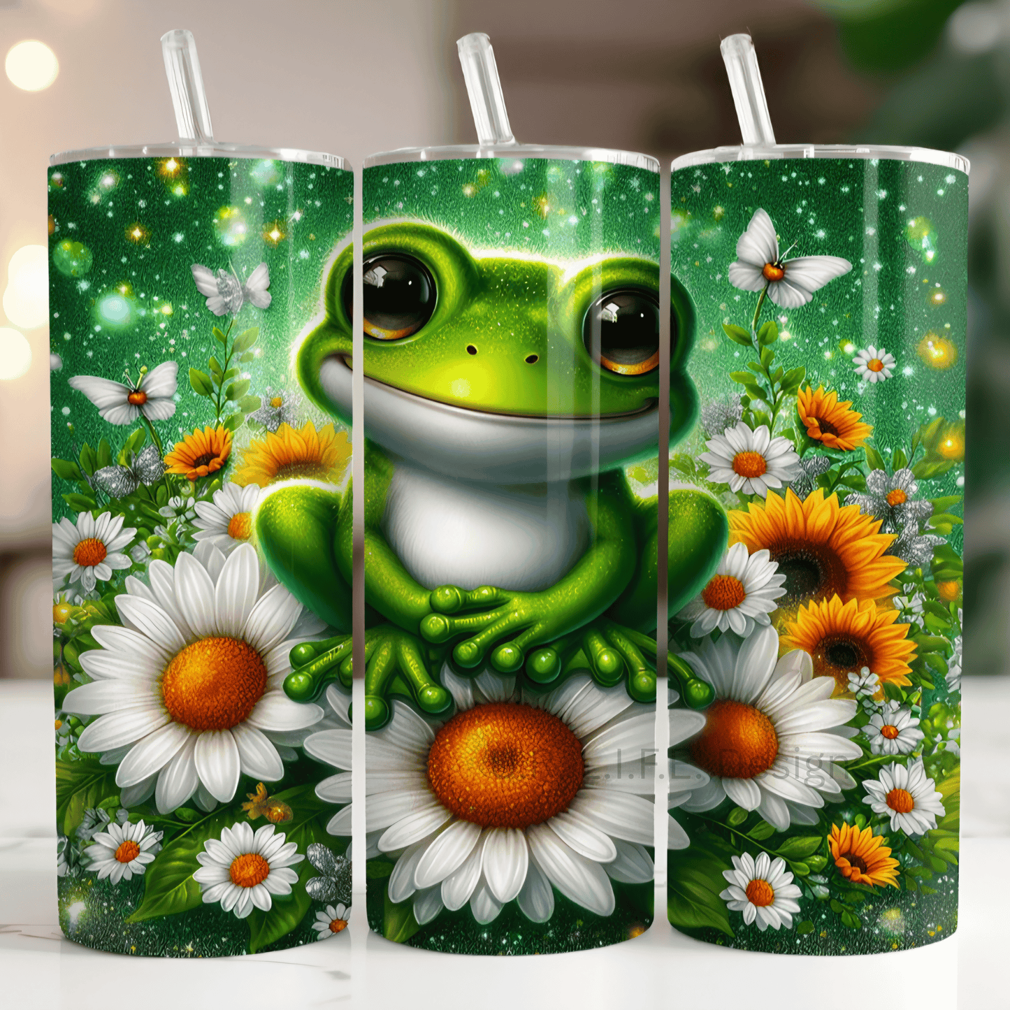 Cute Frog 20oz Tumbler Summer Spring Nature (Copy)