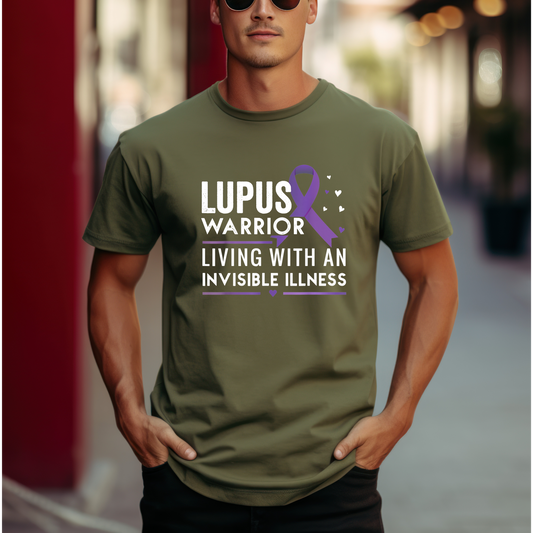 Lupus Warrior Invisible Disease T-shirt