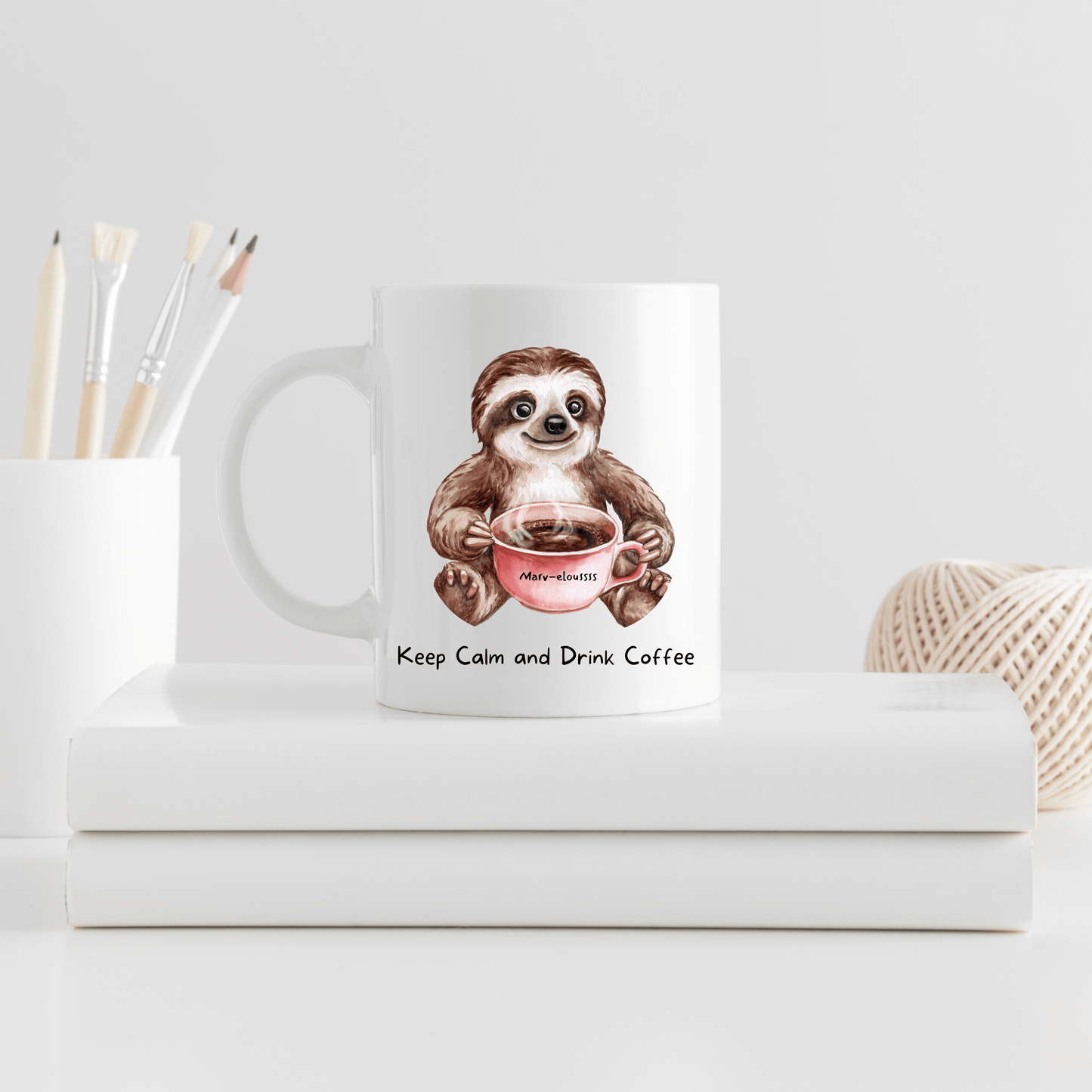 Marv the Sloth 11oz Coffee Cup