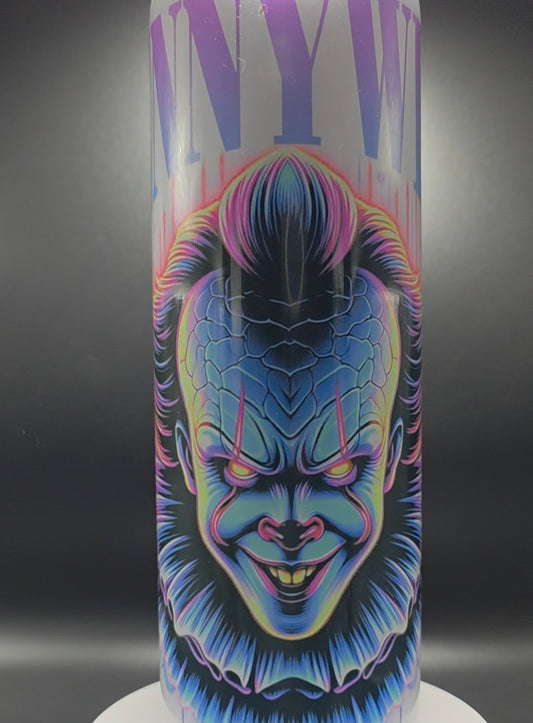 Penny Wise, Jason, Freddy, Chucky or Michael Custom Name 20oz Tumbler